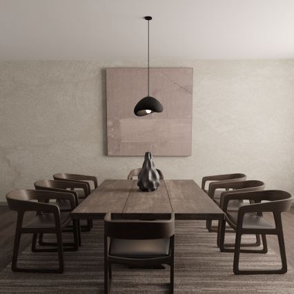 Brilagi - Pakabinamas šviestuvas ant laido WABI SABI 1xE27/40W/230V juodas