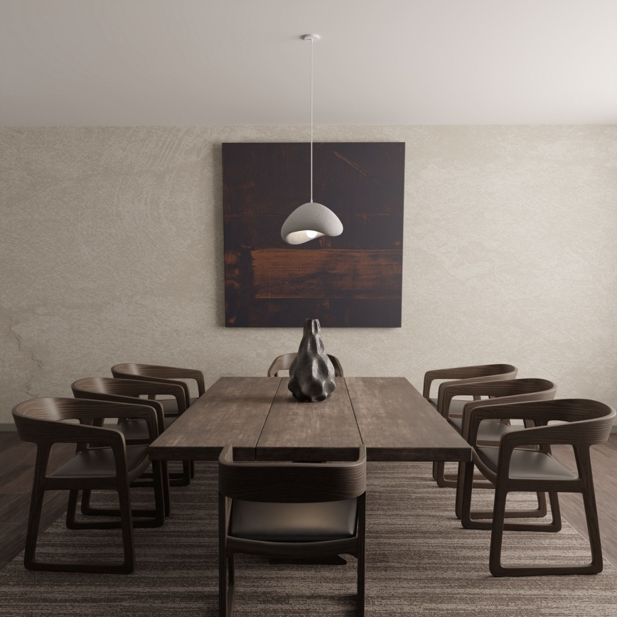 Brilagi - pakabinamas šviestuvas ant laido WABI SABI 1xE27/40W/230V pilkas