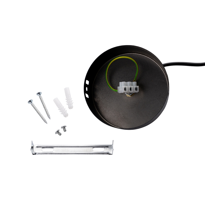 Brilagi - Pakabinamas šviestuvas ant laido WABI SABI 1xE27/40W/230V skersmuo 35 cm juodas