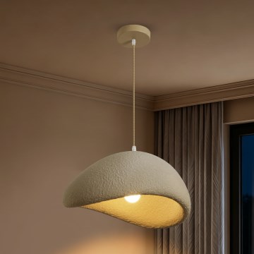 BRILAGI - Pakabinamas šviestuvas ant laido WABI SABI 1xE27/60W/230V pr. 40 cm smėlinė