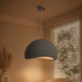 BRILAGI - Pakabinamas šviestuvas ant laido WABI SABI 1xE27/60W/230V skersmuo 40 cm pilka