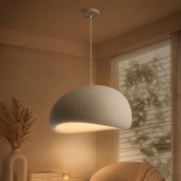 BRILAGI - Pakabinamas šviestuvas ant laido WABI SABI 1xE27/60W/230V skersmuo 50 cm balta