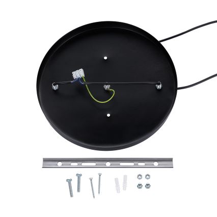 Brilagi - Pakabinamas šviestuvas ant laido WABI SABI 2xE27/40W/230V skersm. 60 cm juodas