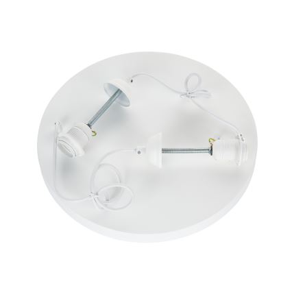 Brilagi - Pakabinamas šviestuvas ant laido WABI SABI 2xE27/40W/230V skersmuo 45 cm balta