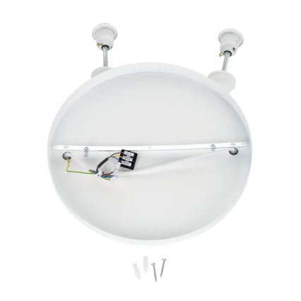 Brilagi - Pakabinamas šviestuvas ant laido WABI SABI 2xE27/40W/230V skersmuo 45 cm balta