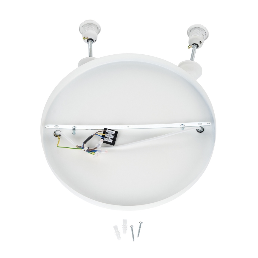 Brilagi - Pakabinamas šviestuvas ant laido WABI SABI 2xE27/40W/230V skersmuo 45 cm balta