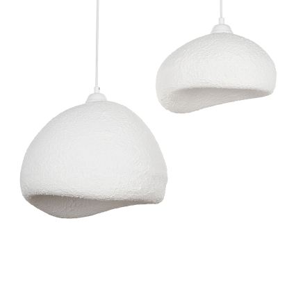 Brilagi - Pakabinamas šviestuvas ant laido WABI SABI 2xE27/40W/230V skersmuo 70 cm balta