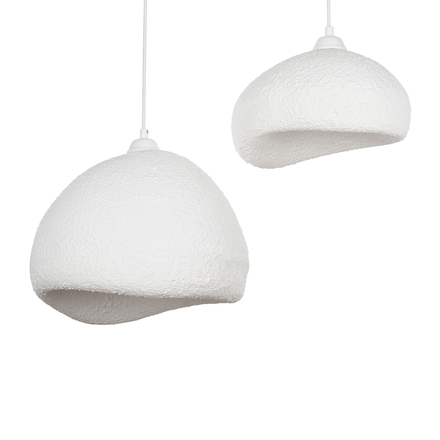 Brilagi - Pakabinamas šviestuvas ant laido WABI SABI 2xE27/40W/230V skersmuo 70 cm balta