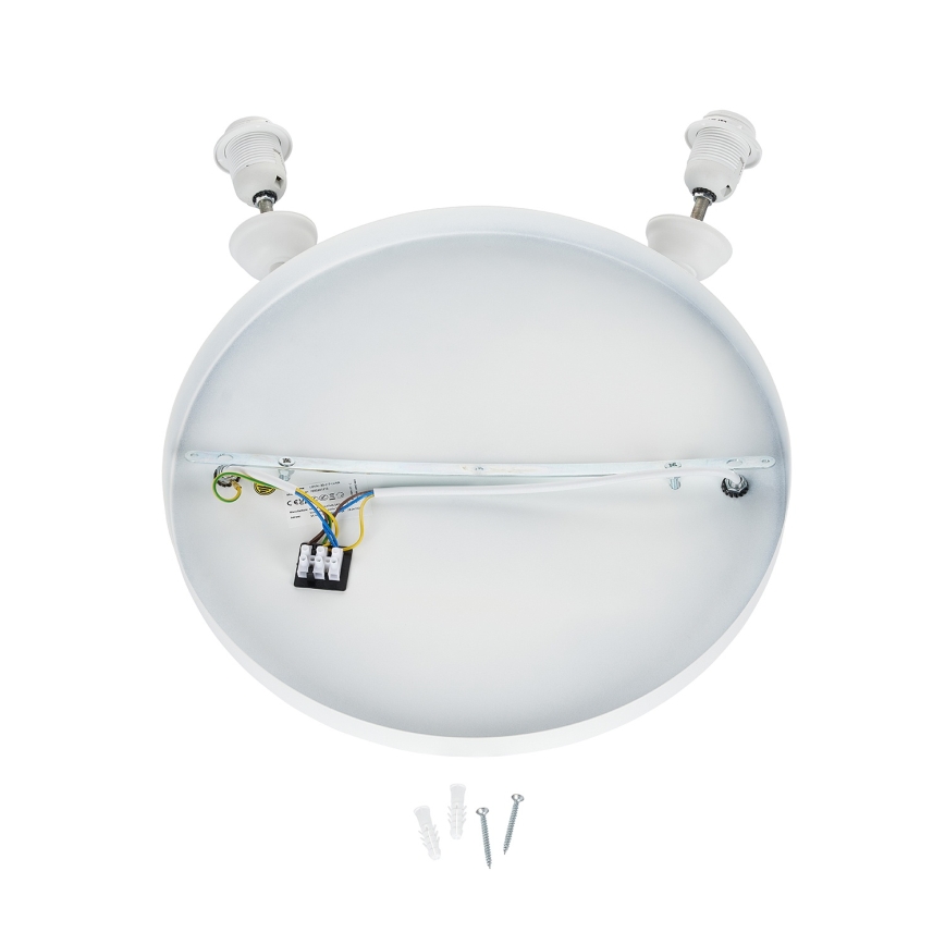 Brilagi - Pakabinamas šviestuvas ant laido WABI SABI 2xE27/40W/230V skersmuo 70 cm balta