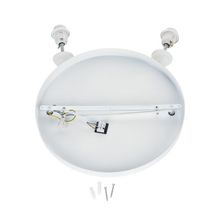 Brilagi - pakabinamas šviestuvas ant laido WABI SABI 2xE27/40W/230V, skersmuo 74 cm, balta