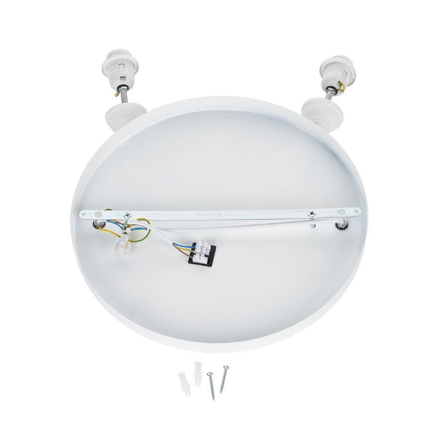 Brilagi - pakabinamas šviestuvas ant laido WABI SABI 2xE27/40W/230V, skersmuo 74 cm, balta