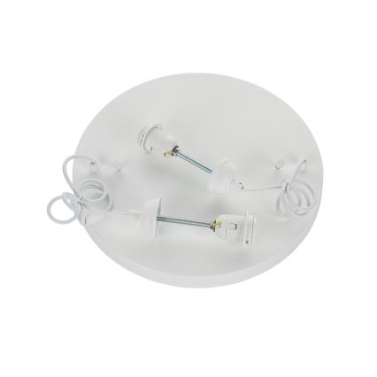 Brilagi - pakabinamas šviestuvas ant laido WABI SABI 2xE27/40W/230V Ø 45 cm balta
