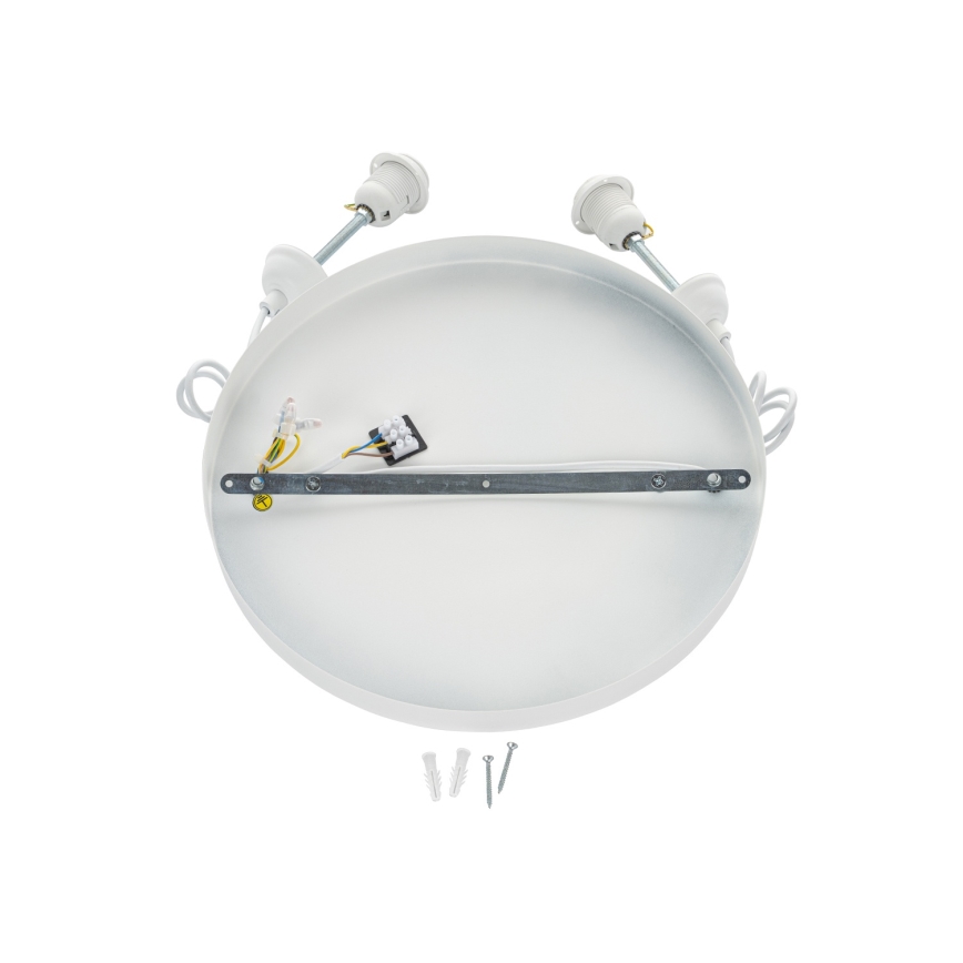 Brilagi - pakabinamas šviestuvas ant laido WABI SABI 2xE27/40W/230V Ø 45 cm balta