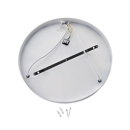 Brilagi - Pakabinamas šviestuvas ant laido WABI SABI, 3xE27/40W/230V, Ø 60 cm, balta