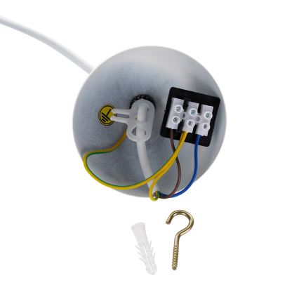 Brilagi - Pakabinamas šviestuvas ant troselio WABI SABI 1xG9/8W/230V, baltas