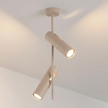 Brilagi - Pakabinamas šviestuvas BRANCH 2xGU10/30W/230V smėlio spalvos