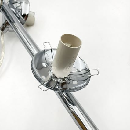 Brilagi - Pakabinamas šviestuvas MALONY 6xE14/20W/230V blizgus chromas