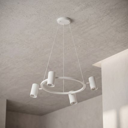 BRILAGI - Pakabinamas šviestuvas SELE su laidu 4xGU10/30W/230V balta