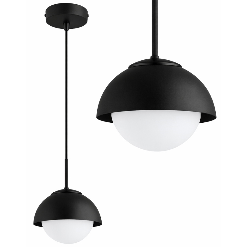 BRILAGI - Pakabinamas šviestuvas su laidu COSMO 1xE27/60W/230V skersmuo 18 cm juodas