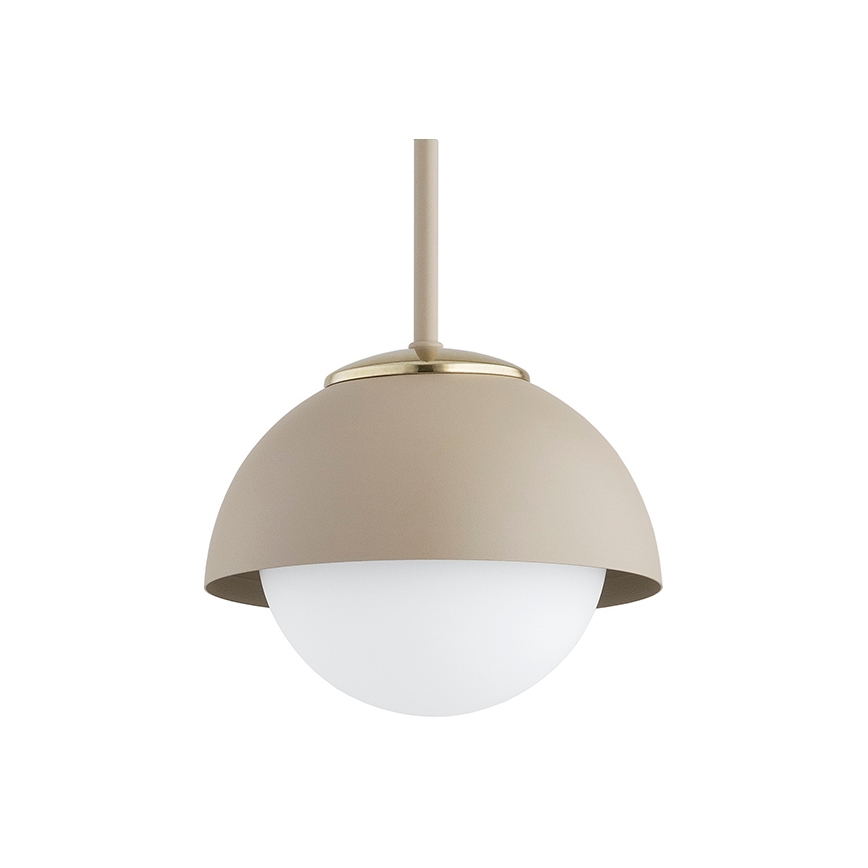 Brilagi - Pakabinamas šviestuvas su laidu COSMO 3xE27/60W/230V smėlio/auksinė