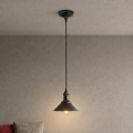 BRILAGI - pakabinamas šviestuvas su laidu FORGE 1xE27/60W/230V skersmuo 22 cm rudas