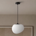 BRILAGI - Pakabinamas šviestuvas su laidu PEBBLES 1xE27/40W/230V skersmuo 25 cm juodas