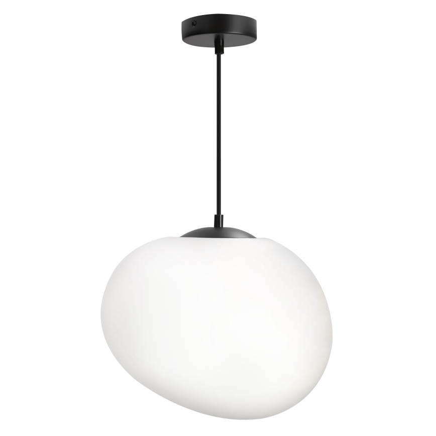 BRILAGI - Pakabinamas šviestuvas su laidu PEBBLES 1xE27/40W/230V skersmuo 25 cm juodas
