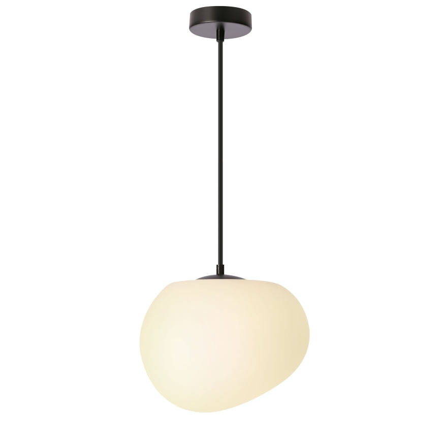 BRILAGI - Pakabinamas šviestuvas su laidu PEBBLES 1xE27/40W/230V skersmuo 25 cm juodas