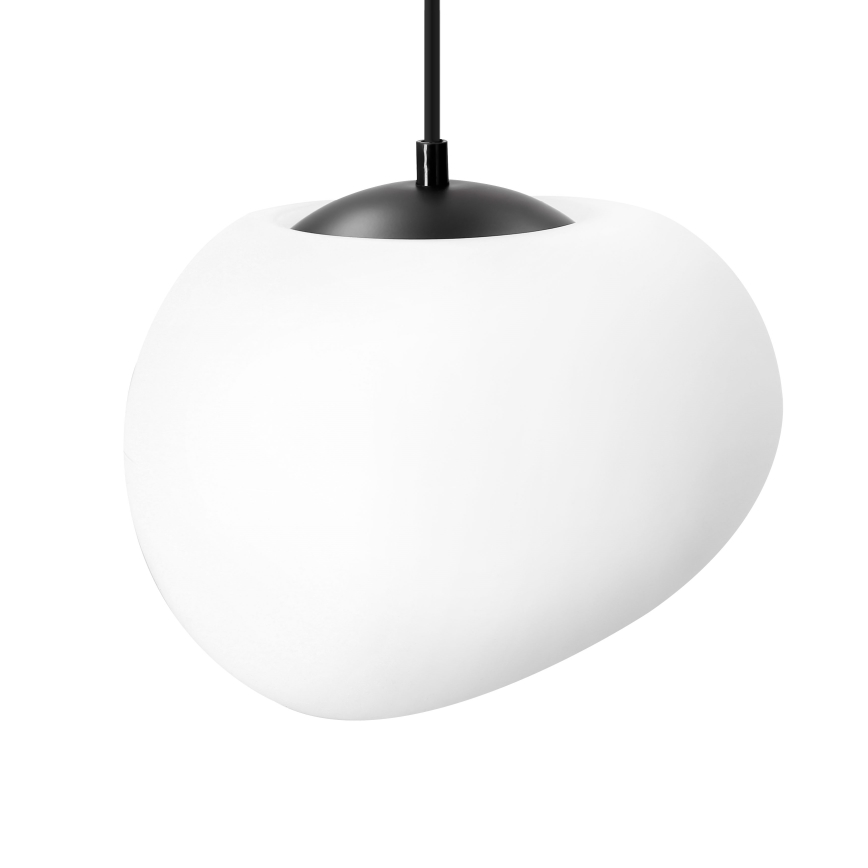 BRILAGI - Pakabinamas šviestuvas su laidu PEBBLES 1xE27/40W/230V skersmuo 25 cm juodas