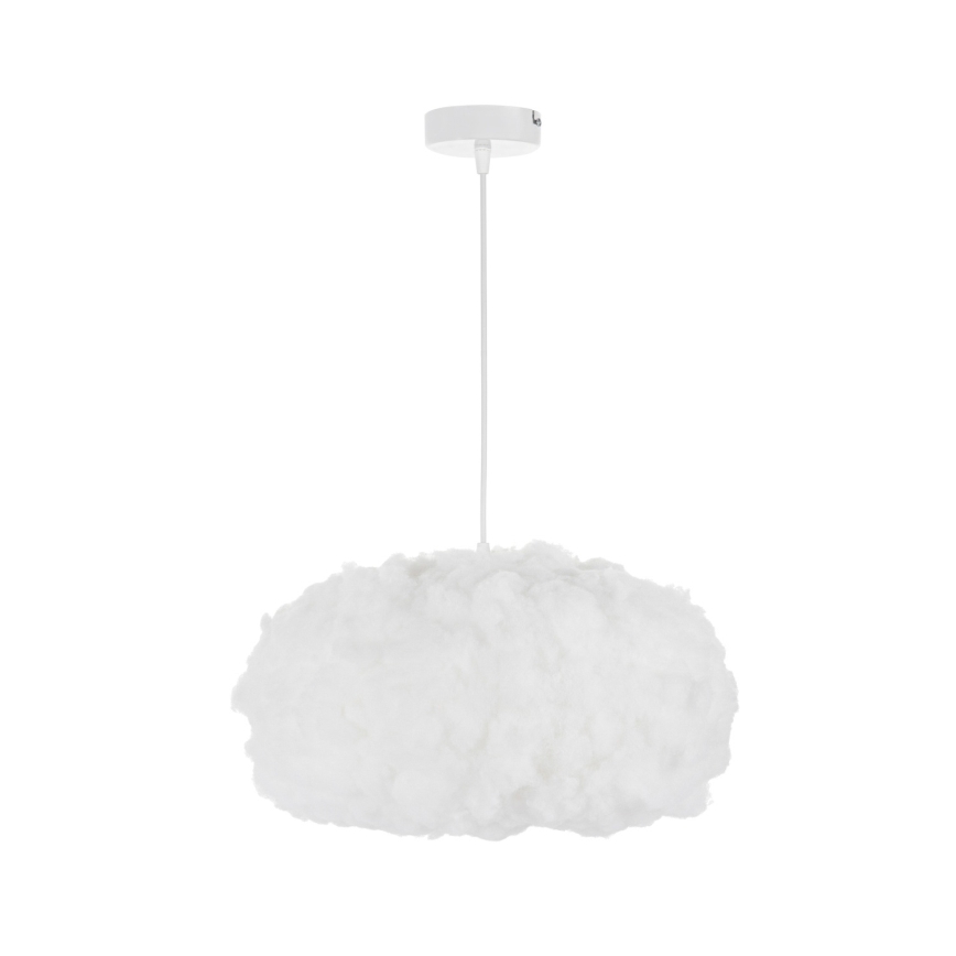 Brilagi - pakabinamas šviestuvas su laidu SOLEAIR 1xE27/60W/230V, skersmuo 45 cm, baltas