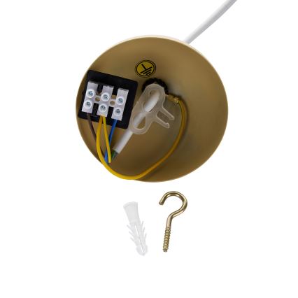 Brilagi - Pakabinamas šviestuvas su laidu WABI SABI 1xE27/40W/230V kreminės spalvos