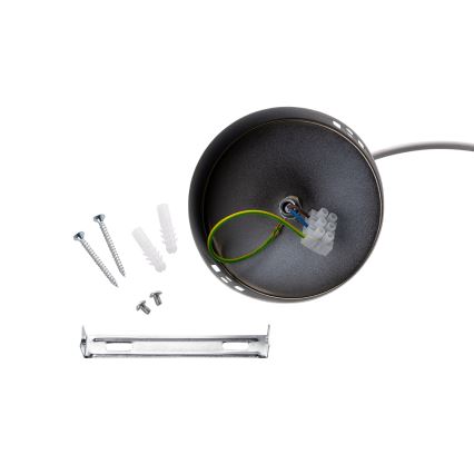 Brilagi - Pakabinamas šviestuvas su laidu WABI SABI 1xE27/40W/230V skersmuo 33 cm pilka
