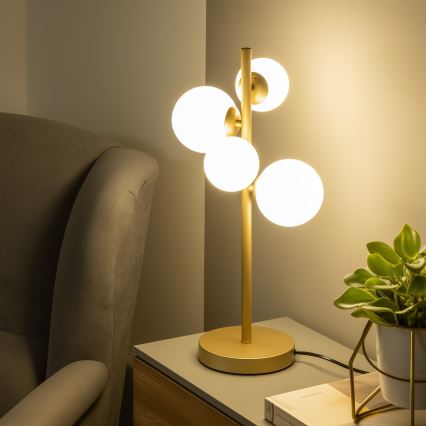 BRILAGI – atsarginis stiklas liustrai, sieniniam šviestuvui ir lempei MISTEL, MILLA, skersmuo 15 cm, baltas