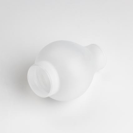 Brilagi - Atsarginis stiklas šviestuvui ir sieninei lempai ROATA, VELA, RUSTIC, QUEEN, TIMONA E14 baltas