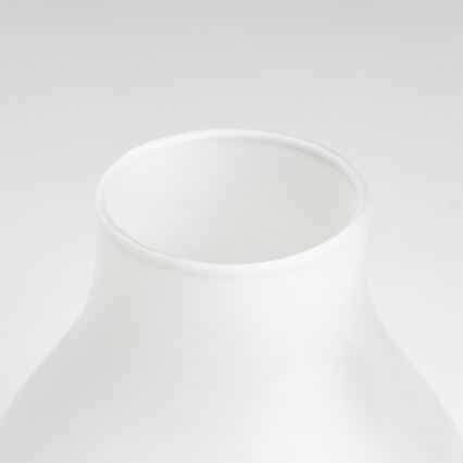 Brilagi - Atsarginis stiklas šviestuvui ir sieninei lempai ROATA, VELA, RUSTIC, QUEEN, TIMONA E14 baltas