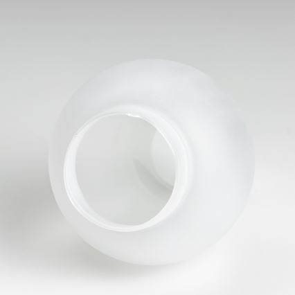 Brilagi - Atsarginis stiklas šviestuvui ir sieninei lempai ROATA, VELA, RUSTIC, QUEEN, TIMONA E14 baltas