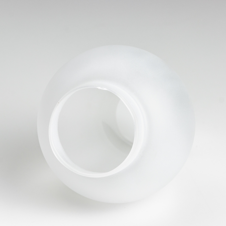 Brilagi - Atsarginis stiklas šviestuvui ir sieninei lempai ROATA, VELA, RUSTIC, QUEEN, TIMONA E14 baltas