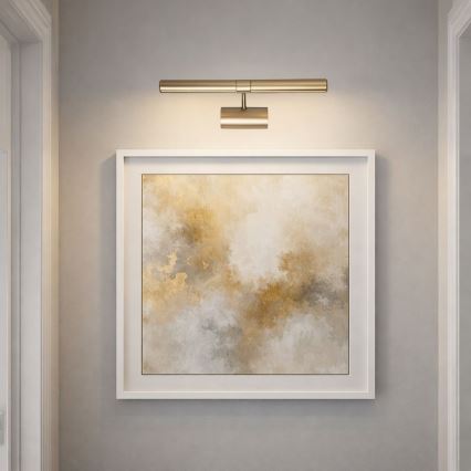 Brilagi - paveikslų šviestuvas DANAE 2xE14/40W/230V, auksinis