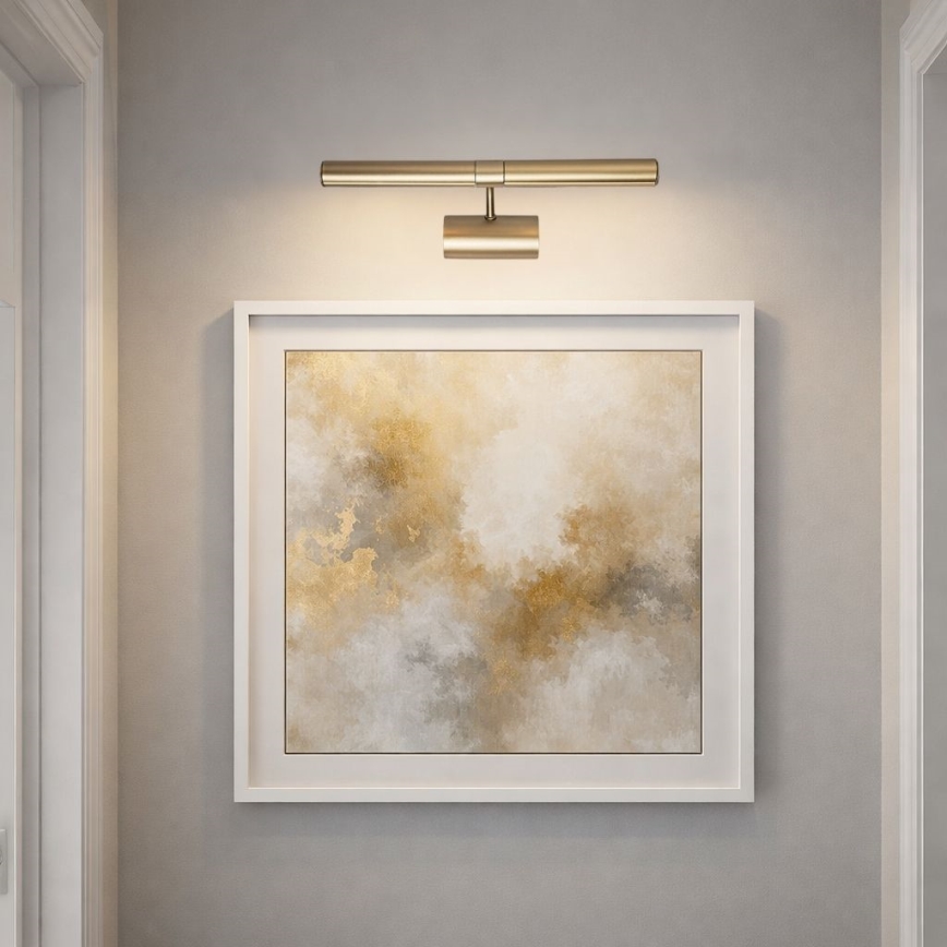 Brilagi - paveikslų šviestuvas DANAE 2xE14/40W/230V, auksinis