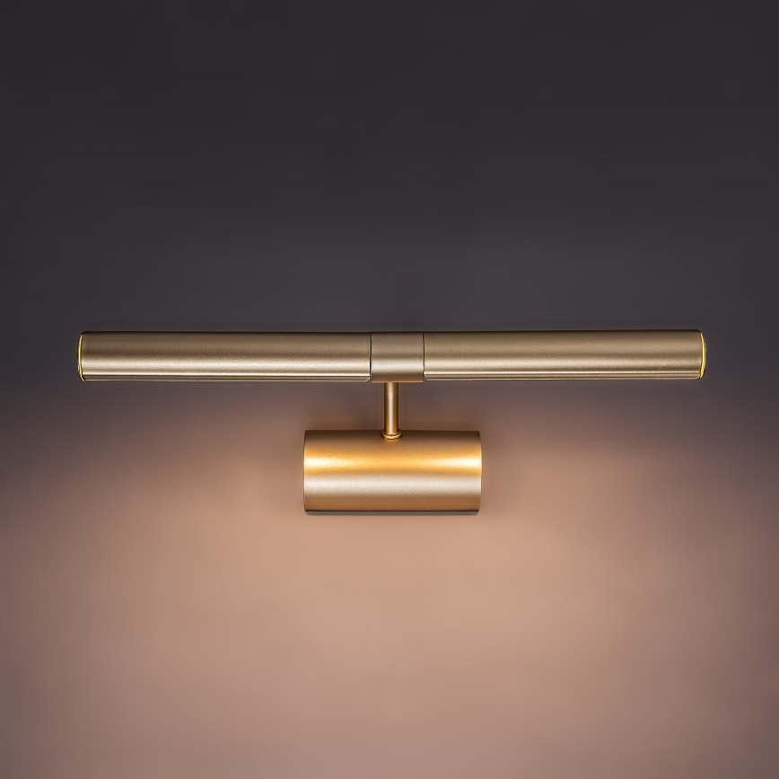 Brilagi - paveikslų šviestuvas DANAE 2xE14/40W/230V, auksinis