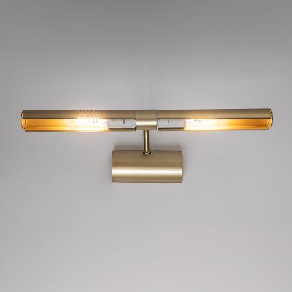 Brilagi - paveikslų šviestuvas DANAE 2xE14/40W/230V, auksinis