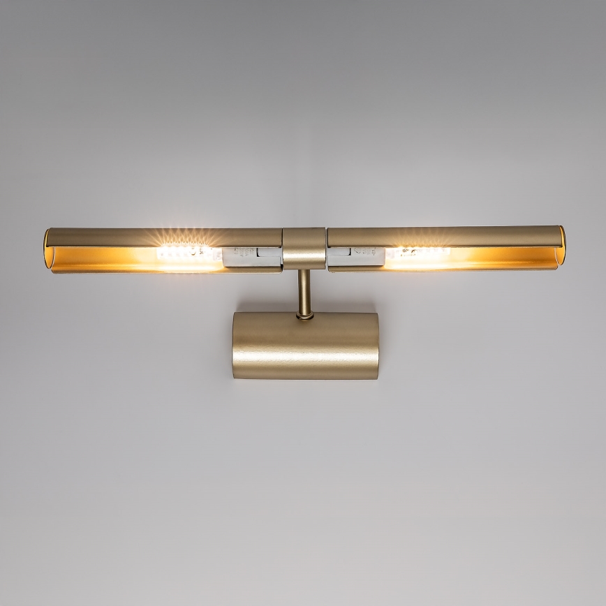 Brilagi - paveikslų šviestuvas DANAE 2xE14/40W/230V, auksinis