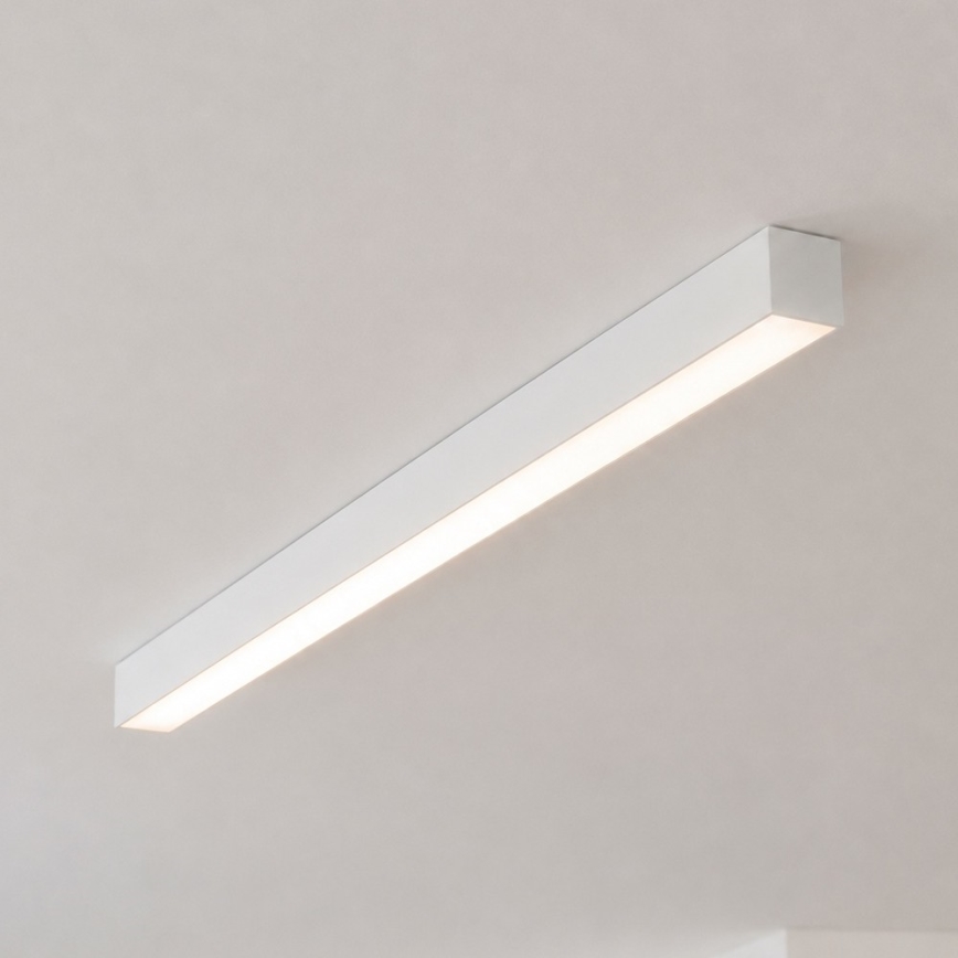 Brilagi - LED paviršinis lubų šviestuvas FULLDAY LED/20/30/40W/230V 2700/4000/6000K 120 cm baltas