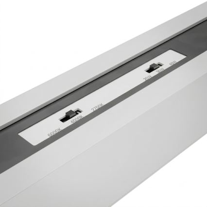 Brilagi - LED paviršinis lubų šviestuvas FULLDAY LED/20/30/40W/230V 2700/4000/6000K 120 cm baltas