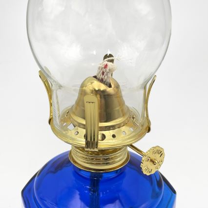 Brilagi - Petrolejinė lampa MERLIN mėlyna