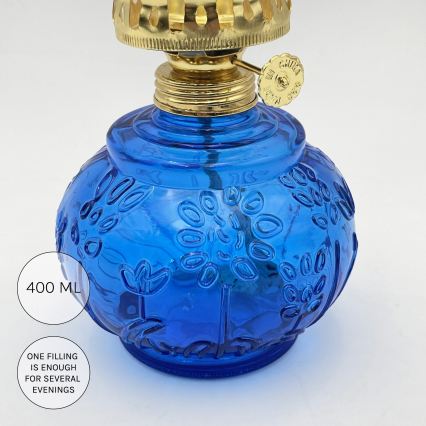 Brilagi - Petroleuminė lempa MERLIN mėlyna