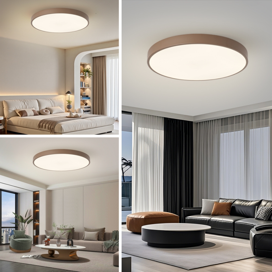 Brilagi - LED lubinis šviestuvas POOL LED/100W/230V 3000/4000/6000K skersmuo 80 cm ruda