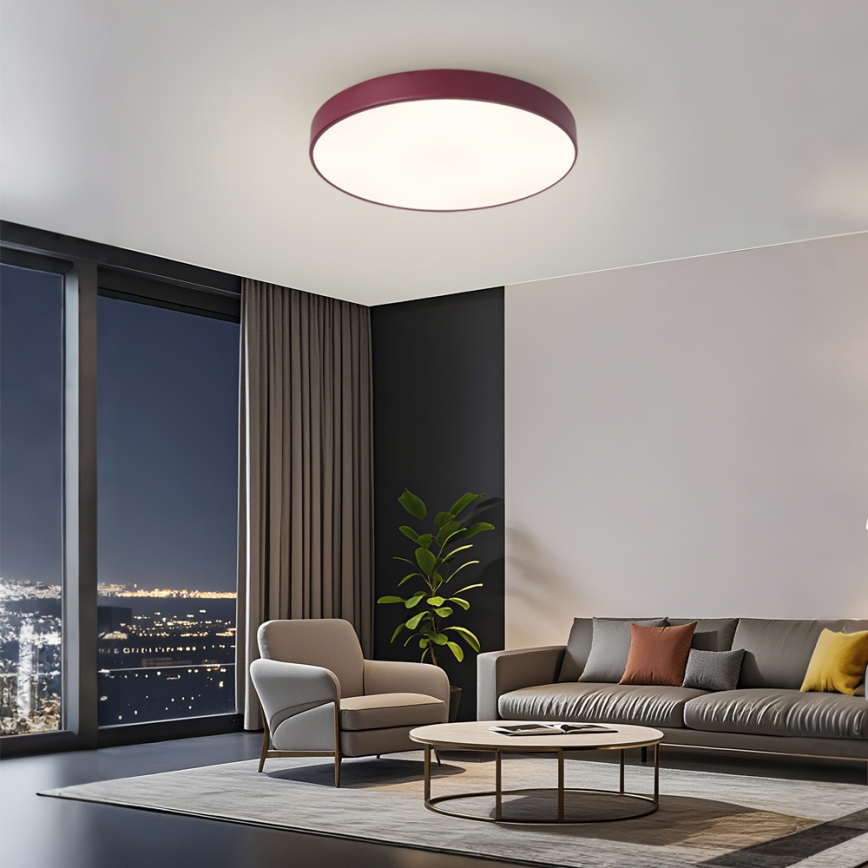 Brilagi - LED lubinis šviestuvas POOL LED/60W/230V 3000/4000/6000K skersmuo 50 cm bordo