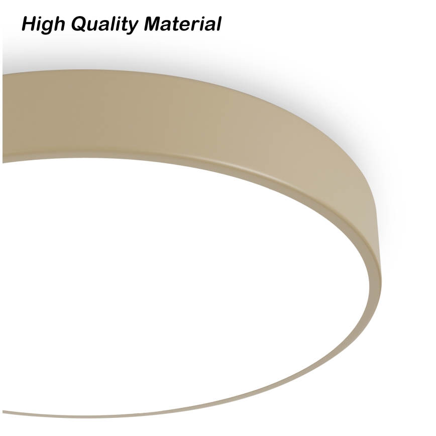 Brilagi - LED lubinis šviestuvas POOL LED/48W/230V 3000/4500/6000K skersmuo 40 cm smėlio spalvos