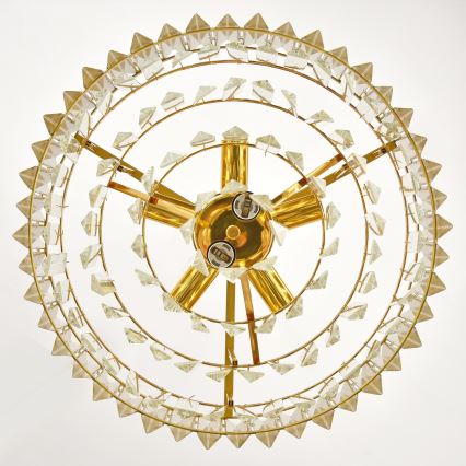 Brilagi - Prie lubų montuojama liustra CRISTAL 5xE14/40W/230V, skersmuo 43 cm